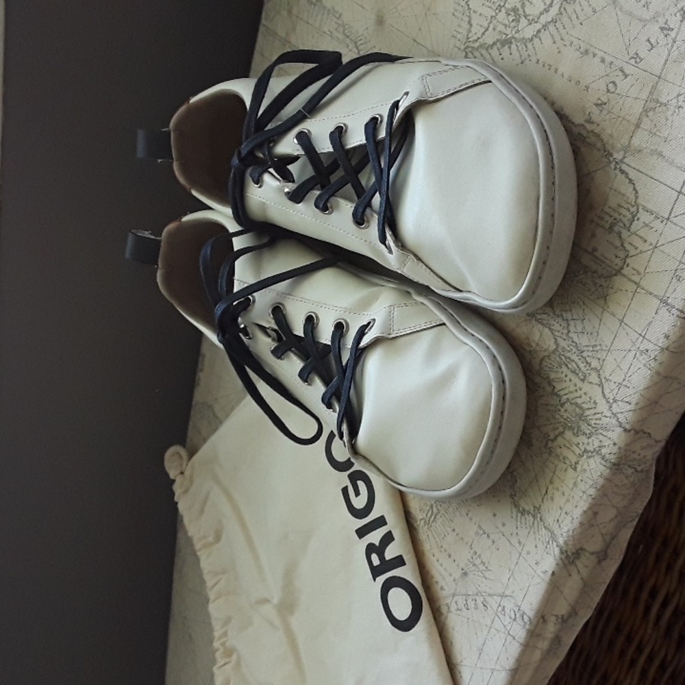 Origo white leather sneakers men 40/41